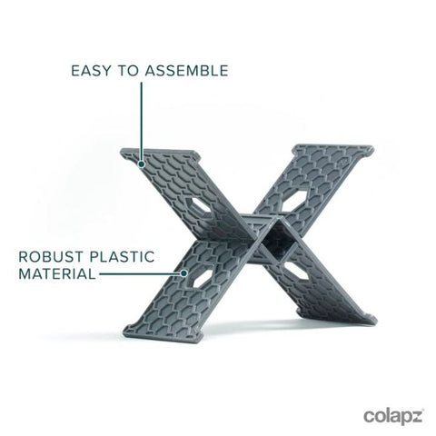 Colapz 2in1 folding bucket + stand