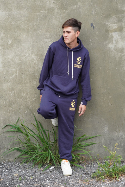 CALMA STORE SWEAT PANTS(NAVY)