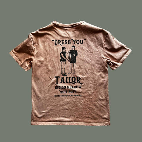 ◤Indigo Meadow◢ Dress You Tailor organic cotton T-shirt 即將sold out