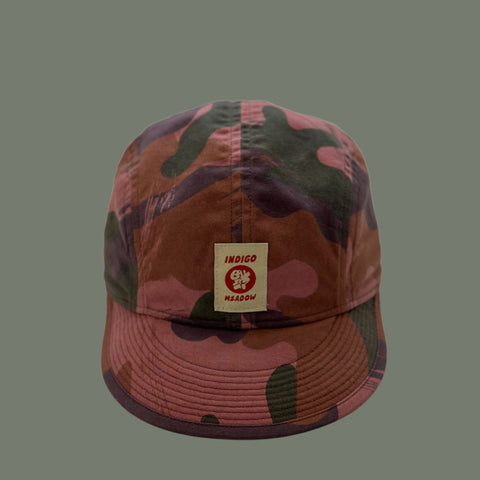 ◤Indigo Meadow◢ "IN THE PINK" CAP BY DEAD STOCK FABRIC