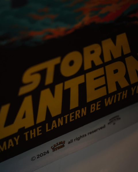 【Manners Maketh Man】May the lantern be with you 復古電影風格海報