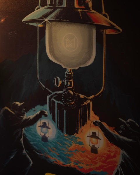 【Manners Maketh Man】May the lantern be with you 復古電影風格海報