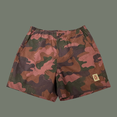 預購 ◤Indigo Meadow◢ "IN THE PINK" SHORTS BY DEAD STOCK FABRIC
