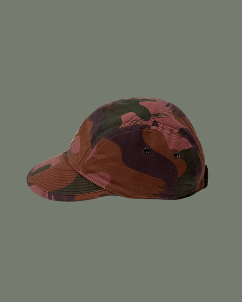◤Indigo Meadow◢ "IN THE PINK" CAP BY DEAD STOCK FABRIC