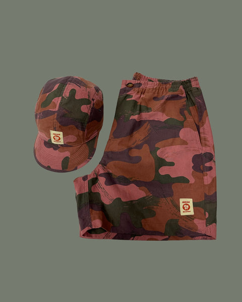 ◤Indigo Meadow◢ "IN THE PINK" SHORTS BY DEAD STOCK FABRIC