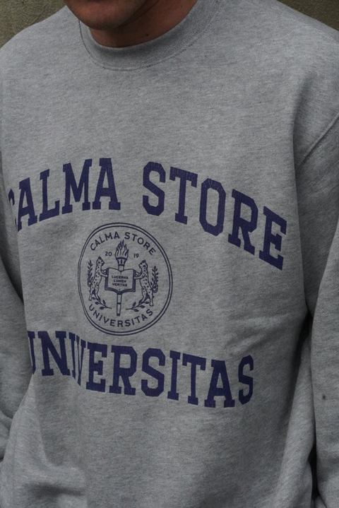 CALMA STORE UNIVERSITAS 圓領重磅運動衫