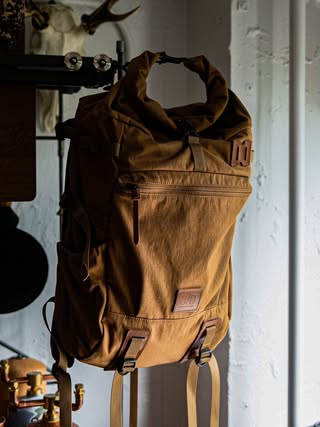 “六月新品” neru design works 0/0 Back Pack 後背包 BROWN 預購