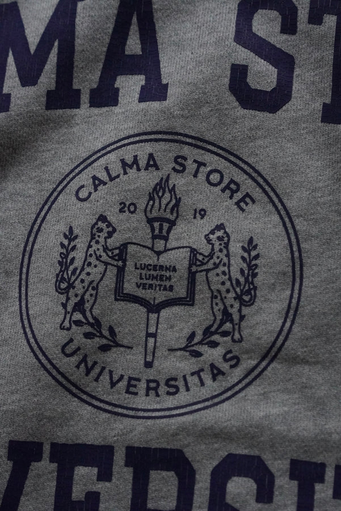 CALMA STORE UNIVERSITAS 圓領重磅運動衫