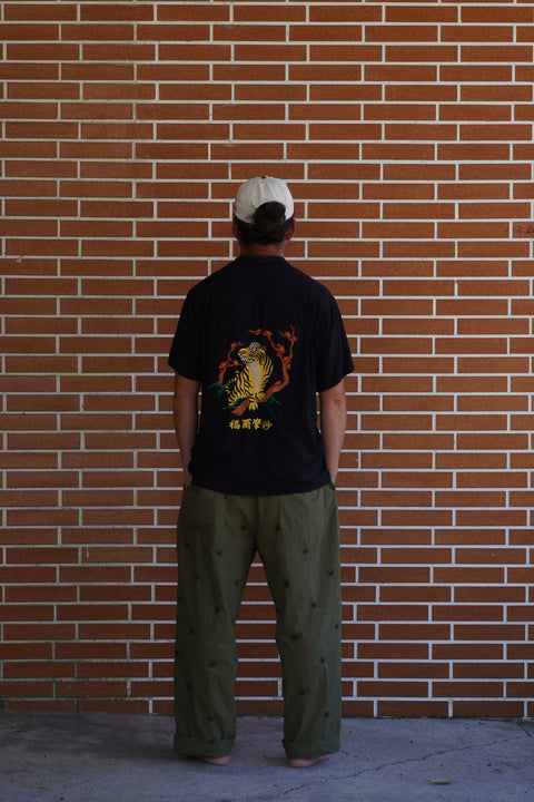 WOVEN SCOUT PANTS 寬版工作褲