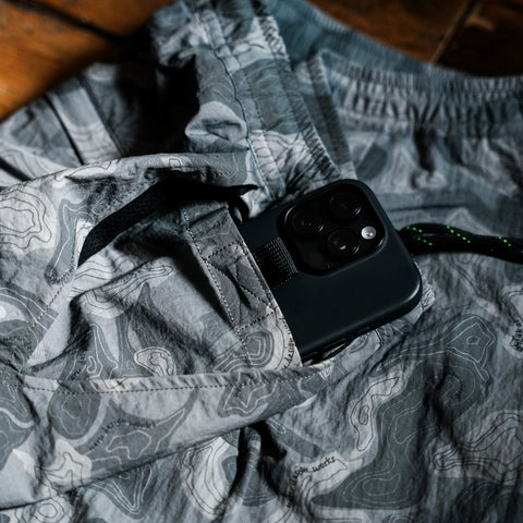 neru design works TOPO Camo 迷彩短褲