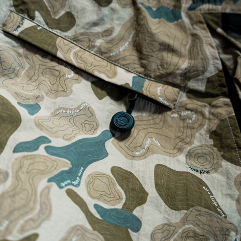 neru design works TOPO Camo 迷彩短褲