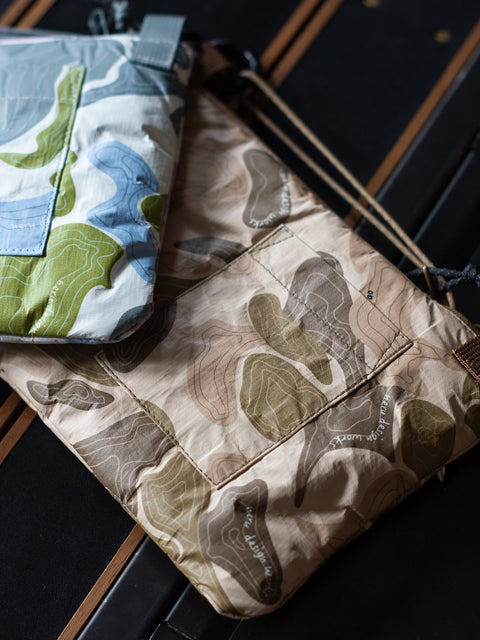 //neru design works// TOPO CAMO 側背小包