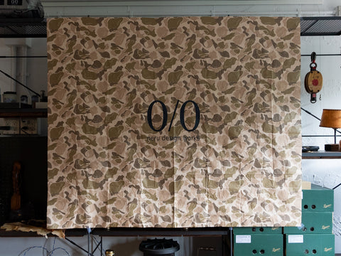//neru design works// TOPO CAMO 野餐墊