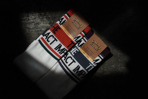 CALMA STORE "MAKE THE IMPACT" ORIGINAL SOCKS 兩色