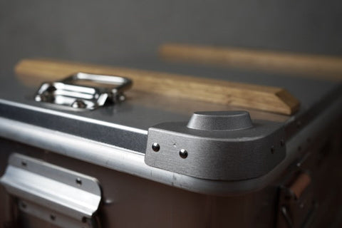 NODEL DESIGN Beck Container 鋁箱+洞洞板+皮釦套組