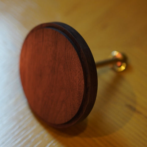 Ænd WOODEN LID&KNOB & STICK & BOLT SET 黃銅木蓋38套組
