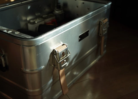 NODEL DESIGN Beck Container 鋁箱+洞洞板+皮釦套組