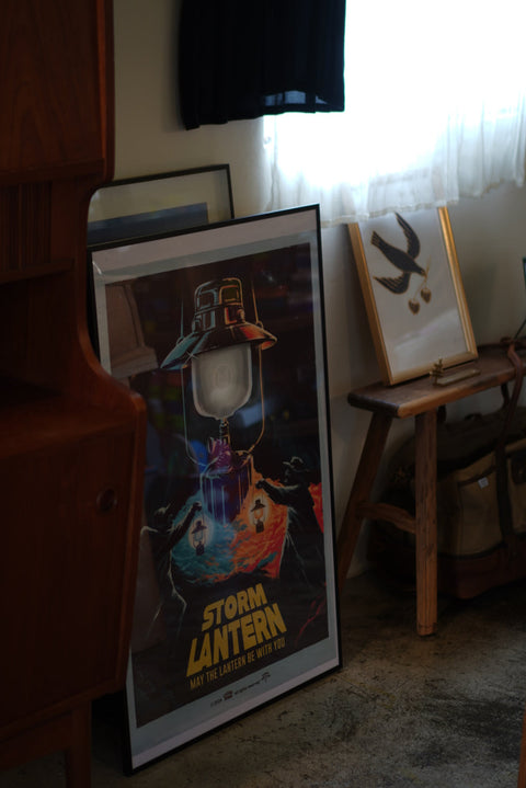 【Manners Maketh Man】May the lantern be with you 復古電影風格海報