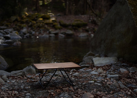 NODEL DESIGN Butterfly Table S 復古橡木