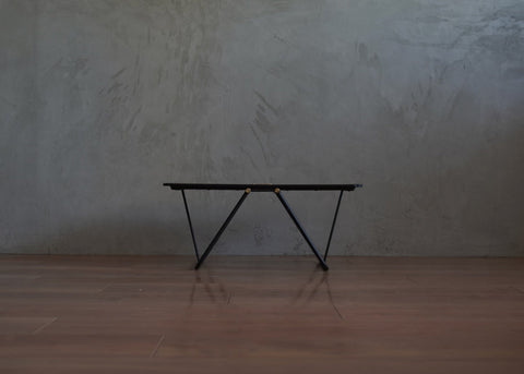 NODEL DESIGN Butterfly Table S 胡桃色