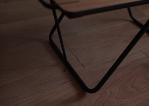 NODEL DESIGN Butterfly Table S 胡桃色