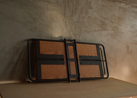 NODEL DESIGN Butterfly Table S 復古橡木