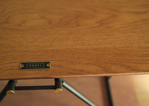 NODEL DESIGN Butterfly Table S 復古橡木