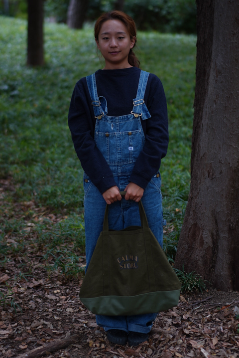 Calma Store Daily Tote Khaki 軍綠