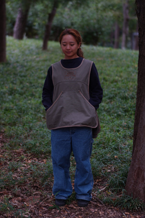 MMM Maintenance apron 卡其/深藍