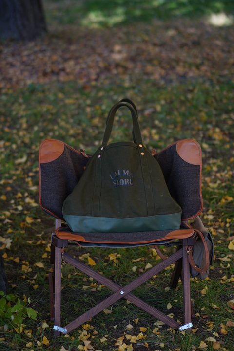 Calma Store Daily Tote Khaki 軍綠