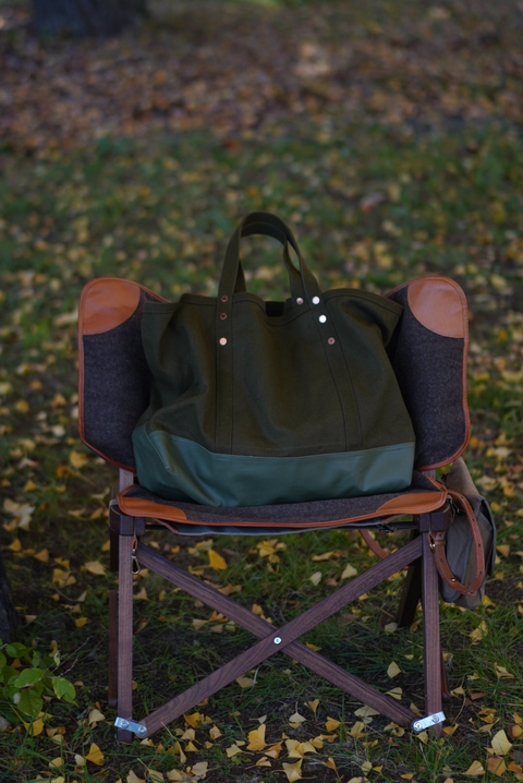 Calma Store Daily Tote Khaki 軍綠