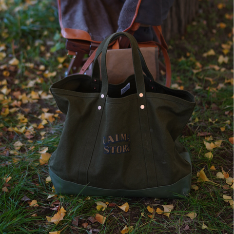 Calma Store Daily Tote Khaki 軍綠