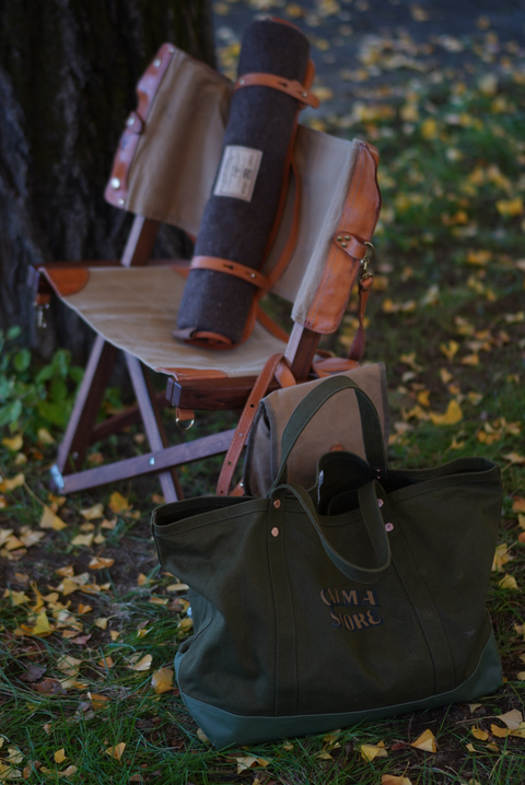 Calma Store Daily Tote Khaki 軍綠
