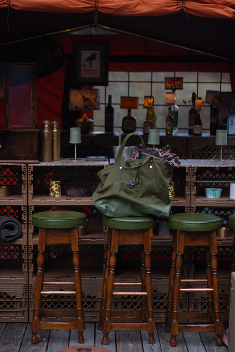 Calma Store Daily Tote Khaki 軍綠