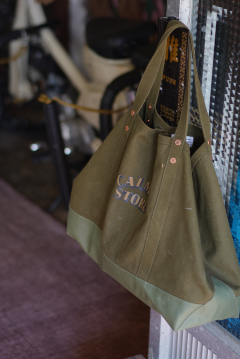 Calma Store Daily Tote Khaki 軍綠