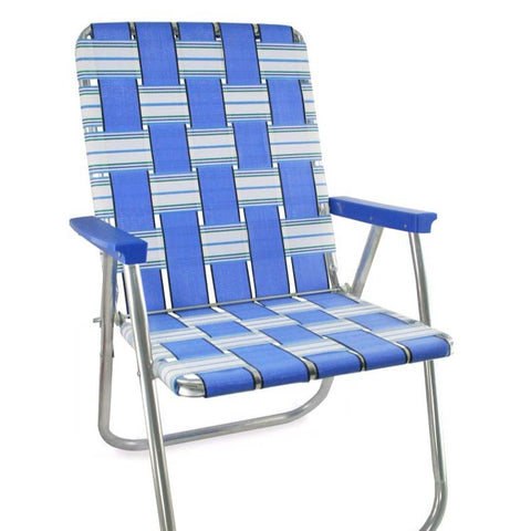 預購【LAWN CHAIR】BLUE SANDS CLASSIC CHAIR WITH BLUE ARMS 高背高腳