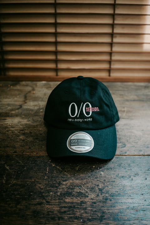 //neru design// neru design works × session S CAP 黑色 現貨+預購