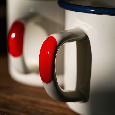 //neru design works// 琺瑯 mug Cup