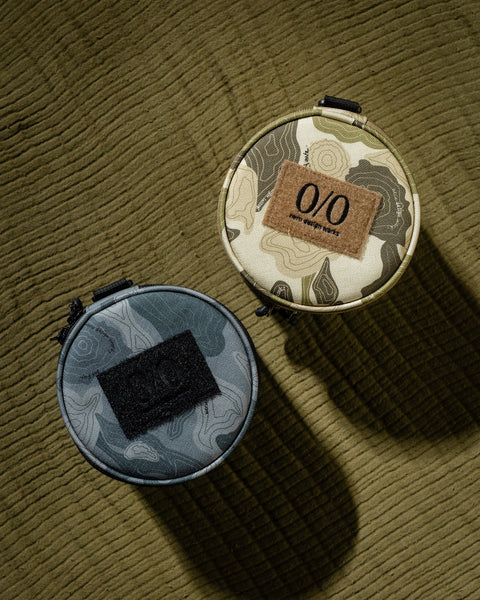 neru design works Kozara case TOPO camo 圓桶收納包