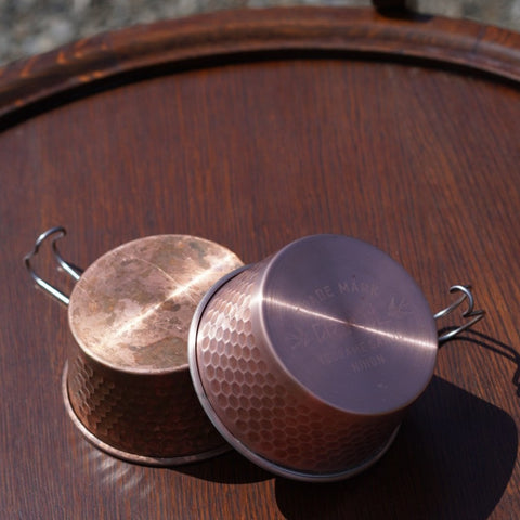 Ænd Sierra Cup Copper 紅銅 Hammer tone 480ml first ver.