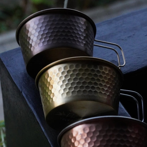 Ænd Sierra Cup Stainless Black Edition 黑化不鏽鋼 Hammer tone 480ml first ver.