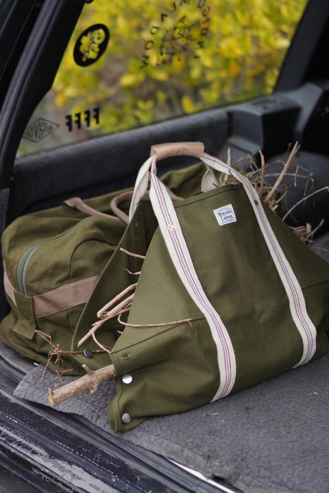 Firewood Carry Bag 柴薪袋 米白/軍綠