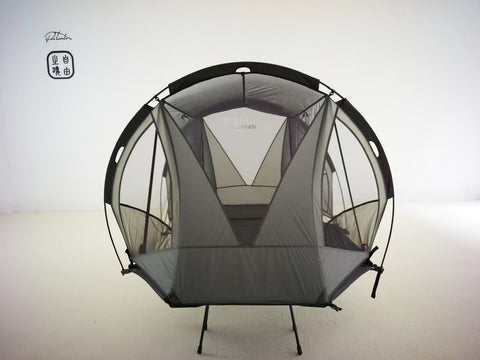 //neru design works// NEST 行軍床帳 單購 灰/黑 預購