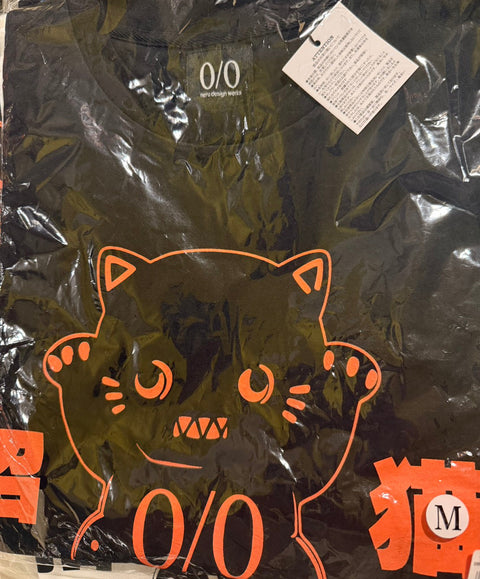 neru design works 招財貓 T shirt