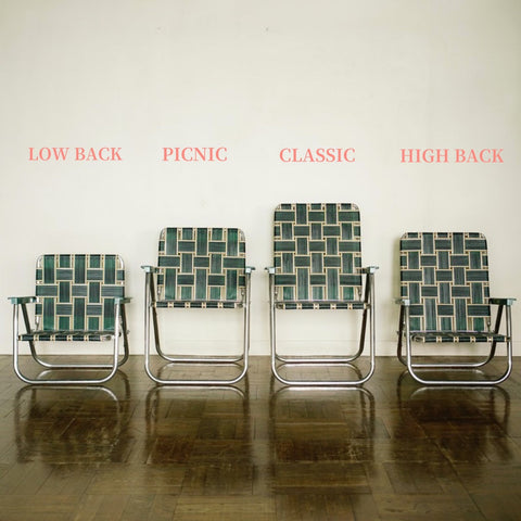【LAWN CHAIR】MIDNIGHT HIGH BACK BEACH CHAIR 闇夜酷黑 第二波預購