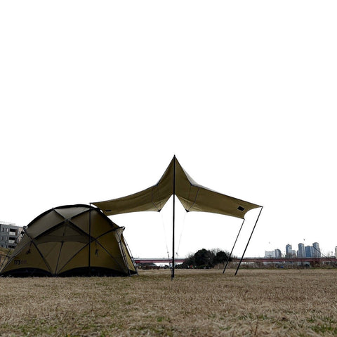 Special offer : NERU Hillside tarp 天幕 (藍色/沙色)