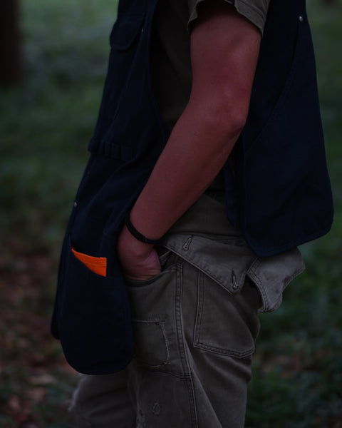 MMM Maintenance apron 卡其/深藍
