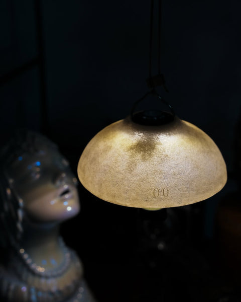 //neru design// Leather moon light shade