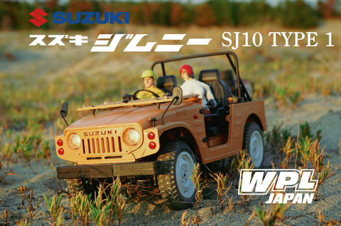 WPL JAPAN SUZUKI JIMNY (SJ10 1型) C84 RTR 銘黃色