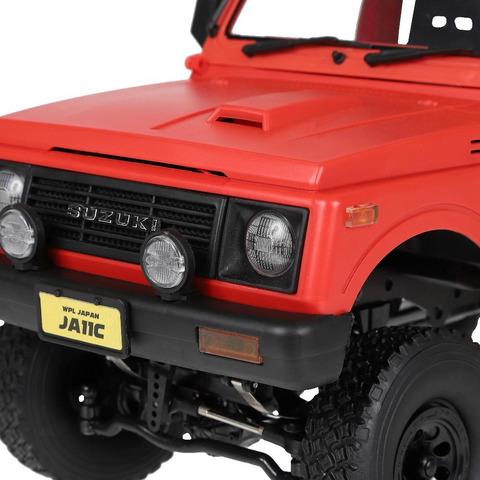 WPL Suzuki Jimny C74-1 RTR JA11C 遙控吉普車敞篷款 棕色/紅色/白色